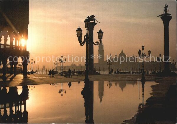 Venezia Venedig Piazetta San Marco e isola di San Giorg