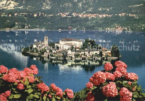 Orta San Giulio Isola San Giulio Lago Ortasee