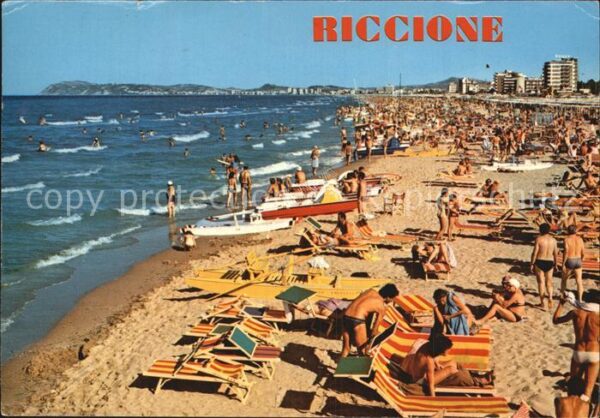 Riccione Spiaggia Strand