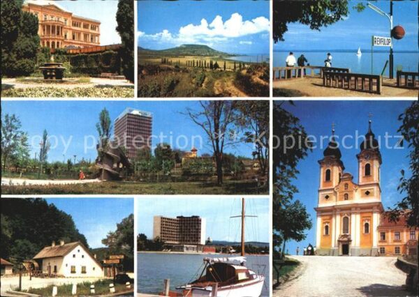 Balaton Plattensee Teilansichten Ferienort Hotel Uferprome