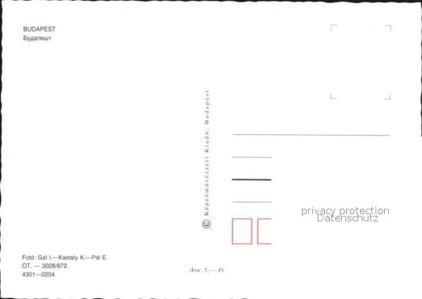 Budapest Budaivar Kirche Torbogen Erker – Bild 2