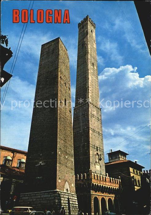 Bologna Le Due Torri Zwei Türme