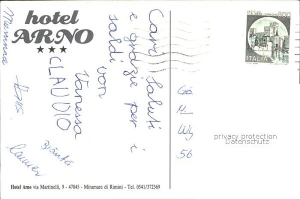 Rimini Hotel Arno Swimming Pool – Bild 2