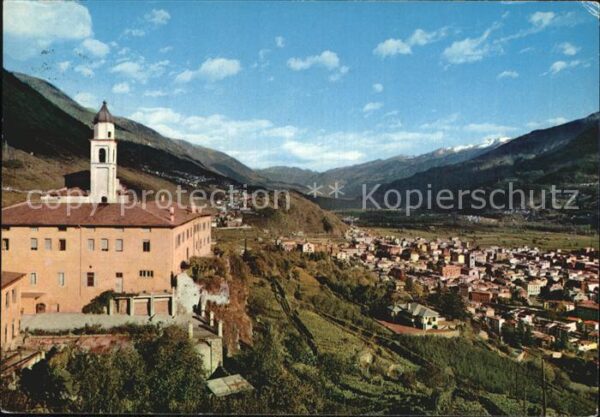 Sondrio Panorama visto da San Lorenzo