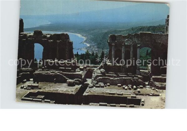 Taormina Sizilien Teatro greco Griechisches Theater Antik