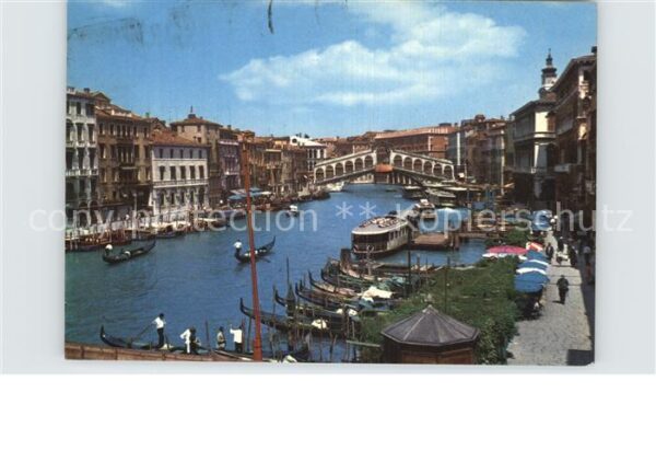 Venezia Venedig Ponte di Rialto Rialtobrücke