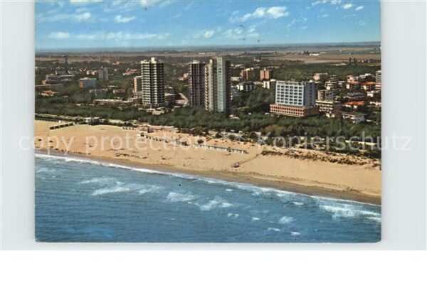 Lignano Pineta Aerea della spiaggia