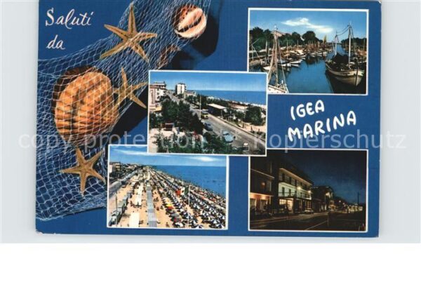 Igea Marina Muscheln Seestern Strand Promenade Hafe