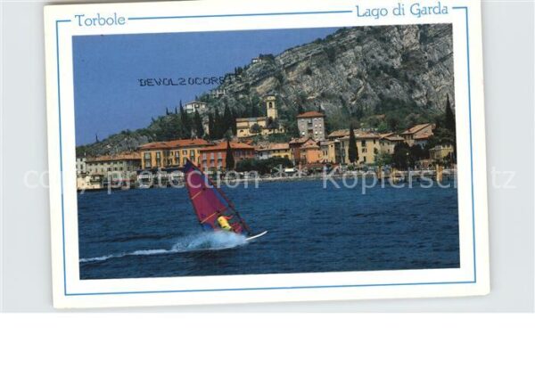 Torbole Lago di Garda Scorcio panoramica Windsurfen Gardasse