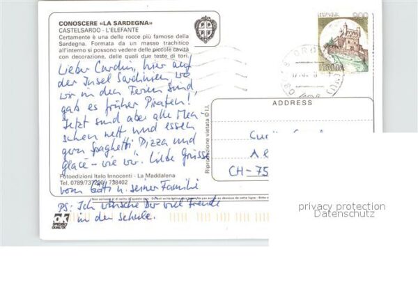 Castelsardo Roccia dell Elefante Felsformation – Bild 2