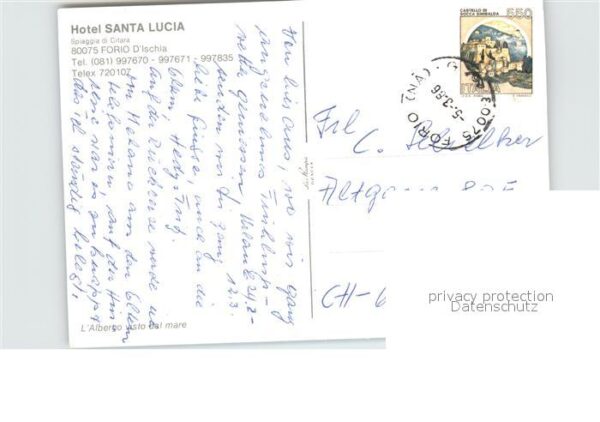 Forio d Ischia Hotel Santa Lucia Küste – Bild 2
