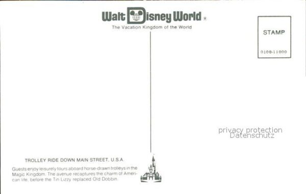 Walt Disney World Trolley Ride Main Street – Bild 2