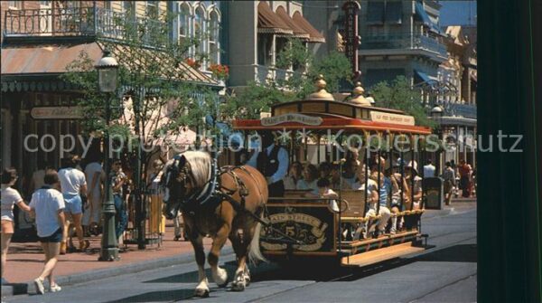 Walt Disney World Trolley Ride Main Street
