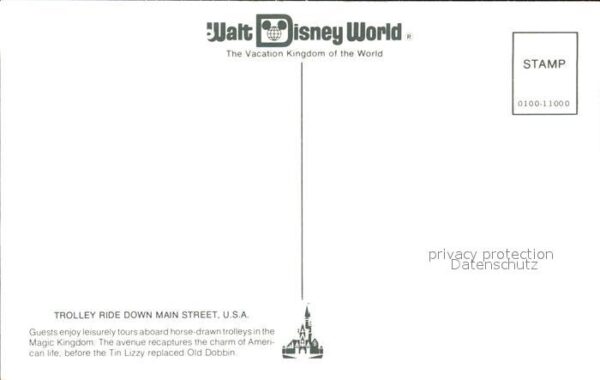 Walt Disney World Trolley Ride Main Street – Bild 2