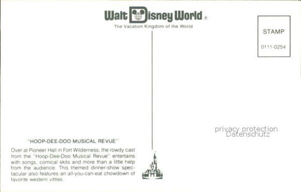 Walt Disney World Hoop Dee Doo Musical Revue – Bild 2