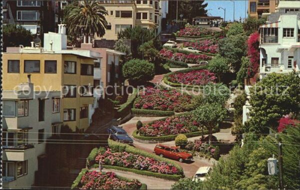 San Francisco California Lombard Street