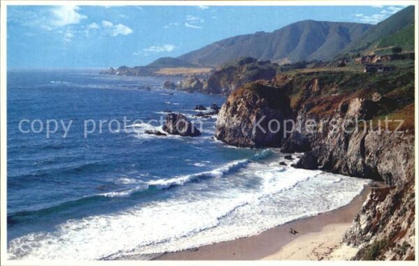 Monterey California coasting along scenic Highway 1