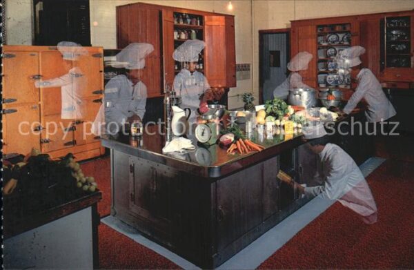 San Simeon State Historical Monument Kitchen