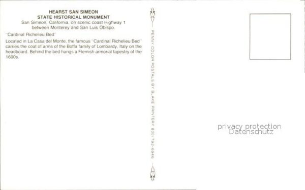 San Simeon State Historical Monument Cardinal Rich – Bild 2