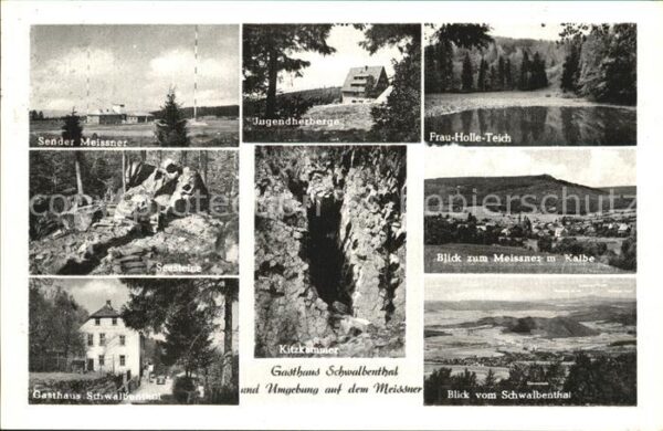 Meissner Sender Schwalbenthal Gasthaus Pension S