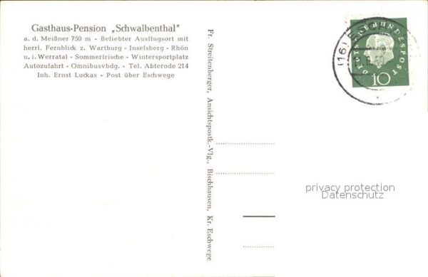 Meissner Sender Schwalbenthal Gasthaus Pension S – Bild 2