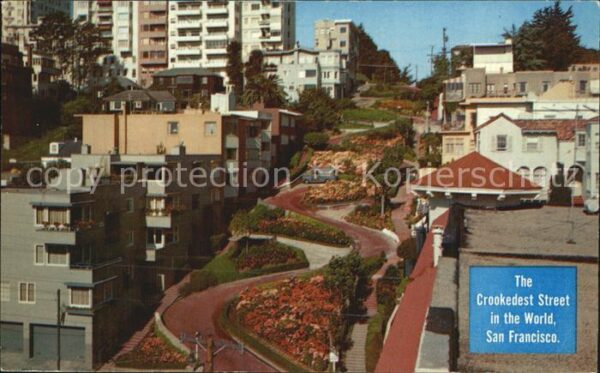 San Francisco California Lombard Street