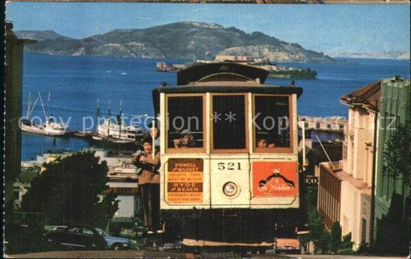 San Francisco California Cable Car
