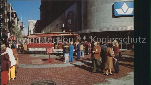San Francisco California Powell and Market Street