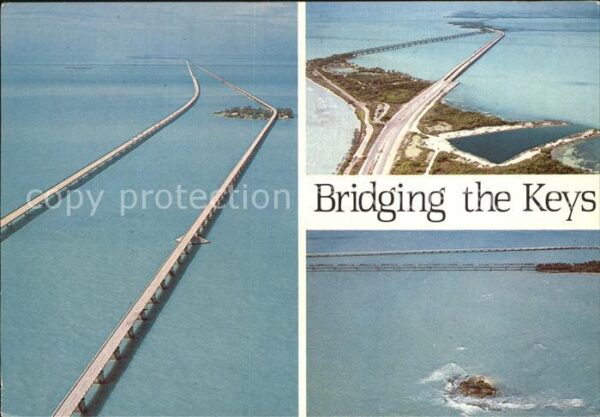 Florida Keys Fliegeraufnahme Bridging the Keys