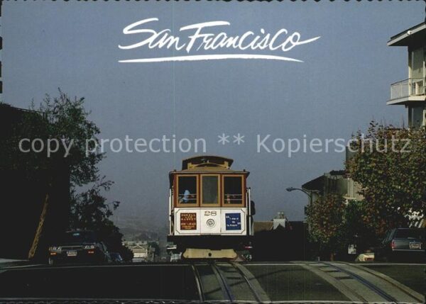 San Francisco California Cable Car