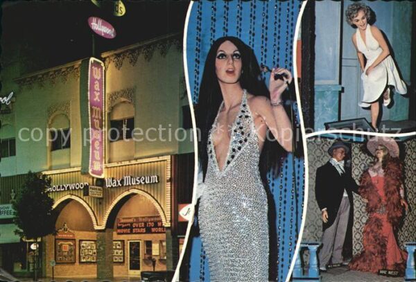 Los Angeles California Hollywood Wax Museum Cher Marylin Monro