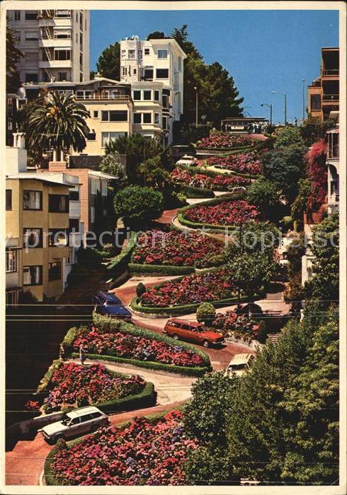 San Francisco California Lombard Street