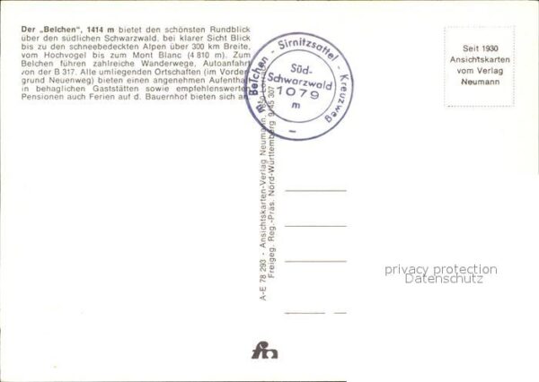 Belchen Baden Fliegeraufnahme – Bild 2