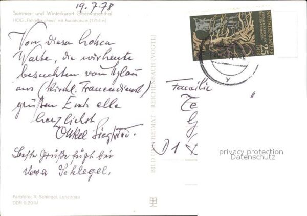 Oberwiesenthal Erzgebirge Fichtelberghaus mit Aussichtsturm – Bild 2