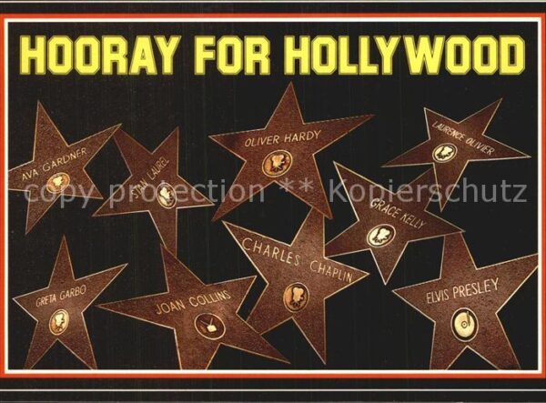 Hollywood California Horray Sterne