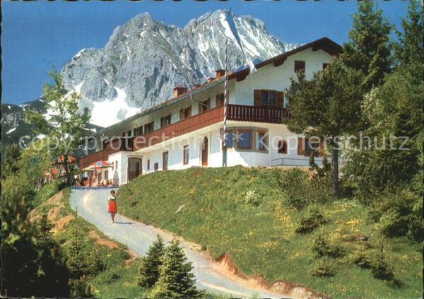St Anton Kranzberg mit Wettersteinspitze Mittenwald