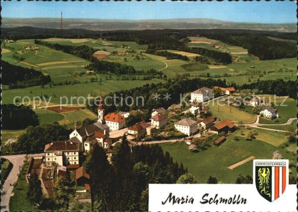 Maria Schmolln Fliegeraufnahme Wallfahrtsort