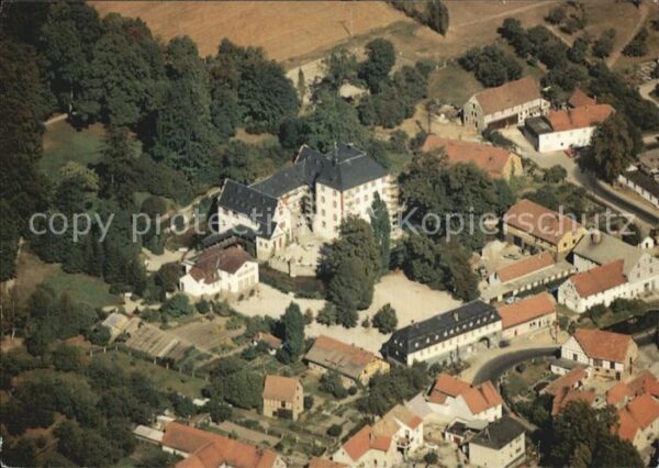 Grosskochberg Fliegeraufnahme Schloß Kochberg