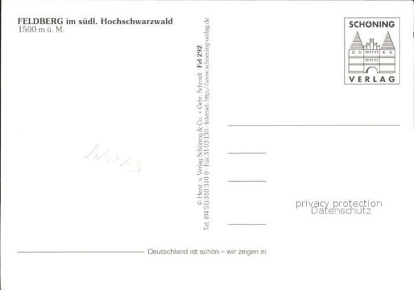 Feldberg Schwarzwald Fliegeraufnahme mit Sendeturm – Bild 2