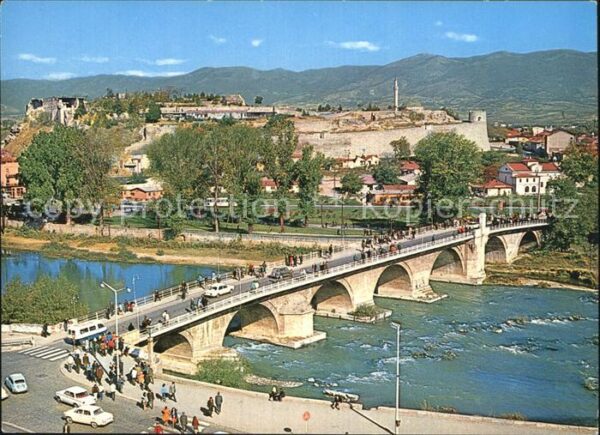 Skopje Skoplje Brückenpartie