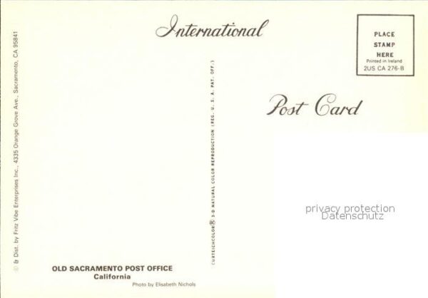 Sacramento California Post Office – Bild 2