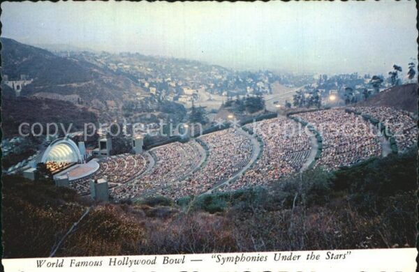 Hollywood California Hollywood Bowl Symphonies Under the Sta