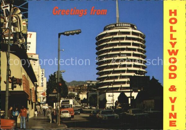 Hollywood California Vinestreet Hollywood Boulevard