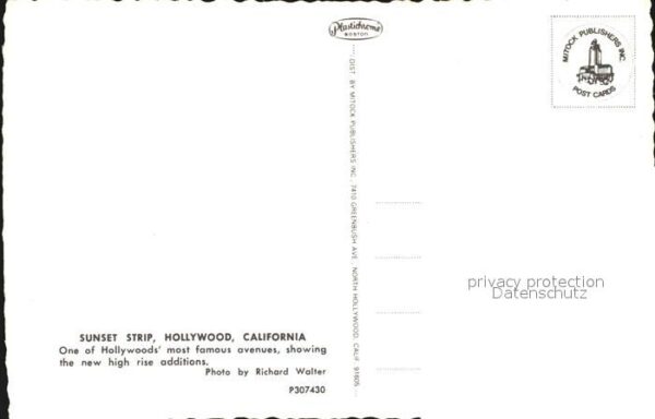 Hollywood California Sunset Strip – Bild 2