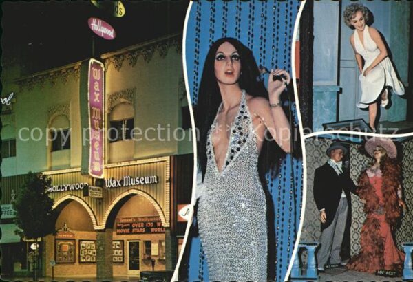 Hollywood California Wax-Museum Cher Marilyn Monroe