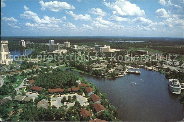 Walt Disney World Fliegeraufnahme Waterways