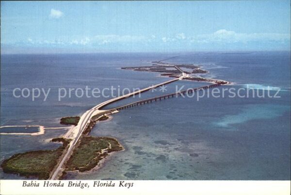 Florida Keys Fliegeraufnahme Overseas Highway Bahia