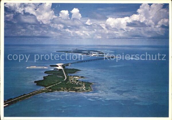 Florida Keys Fliegeraufnahme Bahia Honda Bridge