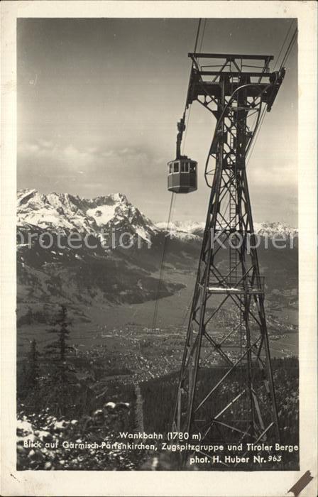 Seilbahn Wankbahn Garmisch-Partenkirchen Zugspit