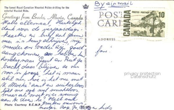 Polizei Royal Canadian Mounted Police drilling – Bild 2